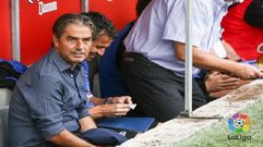 Natxo Gonz�lez en un encuentro de esta temporada