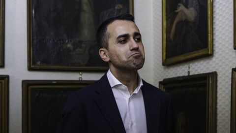 El exministro de Exteriores italiano Luigi di Maio