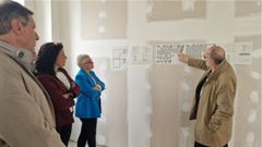 Visita a las obras del consulturio de La Manjoya.