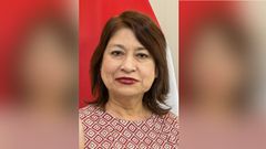 Ana Cecilia Gervasi, exministra de Relaciones Exteriores de Per�, en una imagen de archivo