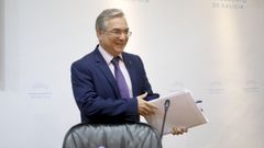 Luis Menor, presidente de la Diputaci�n de Ourense.