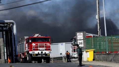 Incendio en las instalaciones de Jealsa