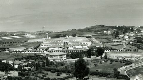 Panormica de la fbrica de armas de A Corua en el ao 1958. 