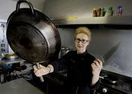Pepi Reyes es extreme�a y ha trabajado en distintos restaurantes de Viveiro.