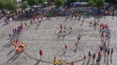 Así son los Xogos Curruncheiros en Sada