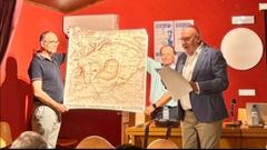 Imagen del evento en honor a Ram�n Otero Pedrayo celebrado en Sandi�s.