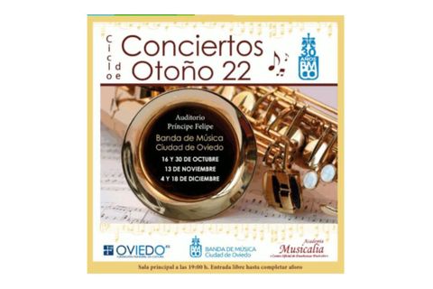 Cartel de la Banda de Msica Ciudad de Oviedo