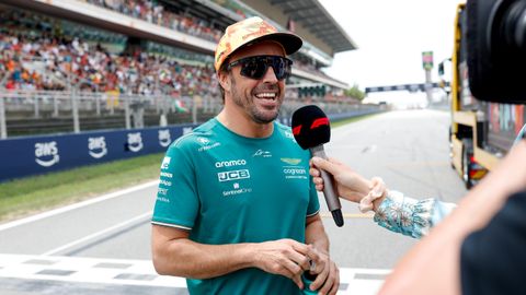 Fernando Alonso.Fernando Alonso en el Gran Premio de España