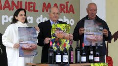 Cristina Domnguez, Jos Luis lvarez y Manuel Lpez, ayer en la presentacin de la Mostra