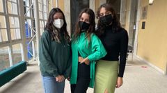Julieta, Ant�a y Sara, ganadoras del primer premio del concurso