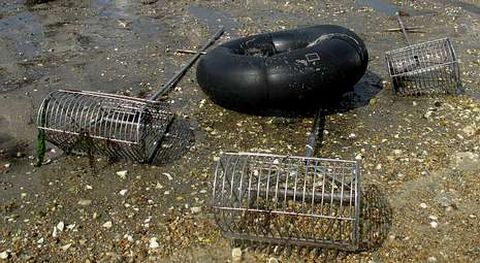 El furtivismo se ha convertido, en los �ltimos tiempos, en un verdadero problema en las playas de Carril.