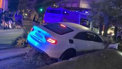 Accidente esta madrugada en Santiago