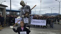 El naval vuelve a la calle y denuncia el crac econ�mico de Navantia