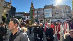 Rianxo homenaje� a Santa Columba
