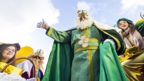 Llegada de Melchor, Gaspar y Baltasar a Vimianzo