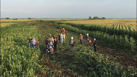 Aterrizaje de emergencia en Rusia