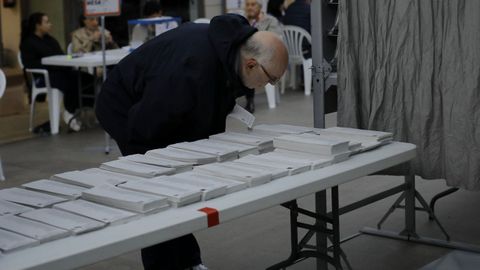 Votaciones en Galicia por las elecciones europeas