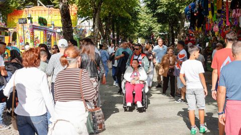 Ambiente en el ferial.