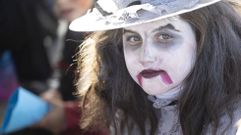 Unha pequena, disfrazada para a ocasin en imaxe de arquivo 