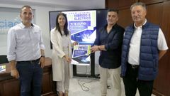 Juan Rey, Mar�a Sampedro, Francisco Mart�nez y Ram�n Doval