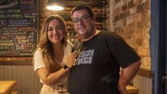 Carmen Ordiz y Juanjo Cimas