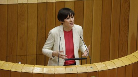 Ana Pontn en el Parlamento, en una imagen de archivo