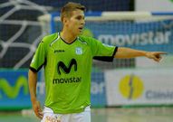 Jorge Matamoros, durante un partido con el Inter Movistar.