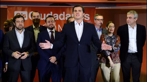 Albert Rivera abre la campa�a en un hotel de Madrid