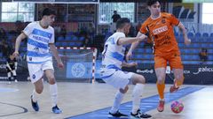 Nico, un dos canteir&aacute;ns que deron guerra ao M&aacute;laga no peche do curso, anotou o primeiro gol laranxa.