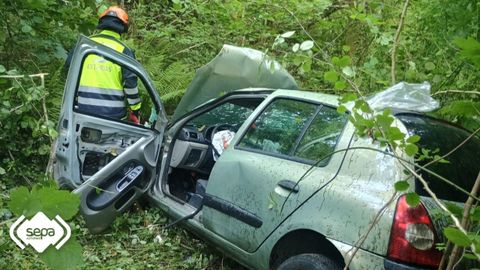 Imagen del estado del turismo tras el accidente