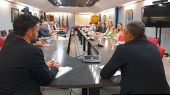 Reuni�n de la Alianza por las Infraestructuras.