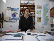 Isabel Aguirre de Urcola reivindica un paisaje menos �duro� y m�s �amable� para la Marina. 