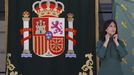 Mercedes Gonz�lez, durante el acto de toma de posesi�n como directora general de la Guardia Civil
