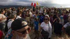 Clamor vecinal por una soluci�n para la laguna de Baldaio: las im�genes