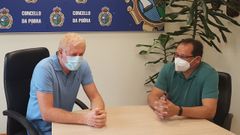 Xos� Lois Pi�eiro e Xabier Santos presentaron as actividades