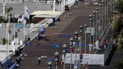 Conmoci�n en Niza tras el ataque terrorista�con un cami�n