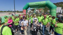 Andaina solidaria contra el c�ncer en Camari�as, en imagen de archivo