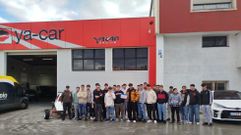 Una reciente visita de alumnado a una empresa del sector 