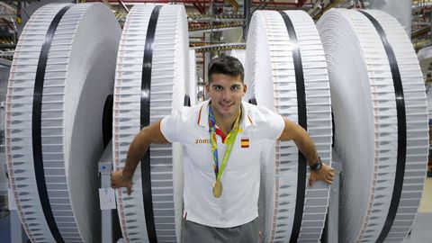 Cristian Toro. Oro en Ro, en el 2018 logr el oro europeo y la plata mundial en la distancia olmpica, K4 500.