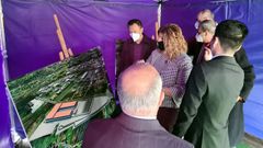 La delegaci�n asi�tica conoci� ayer de primera mano los terrenos donde se podr�a ubicar la planta