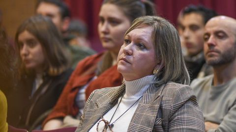 Marta Gómez presentou este xoves en Lugo o traballo premiado
