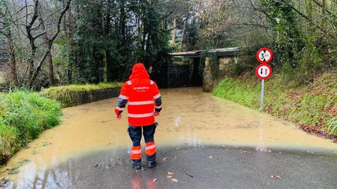 Inundaciones en Santurio, en Gij�n