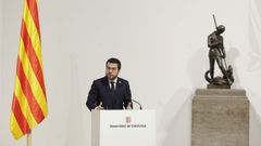 El presidente de la Generalitat, Pere Aragon�s 