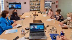 Las directivas de las cofrad�as se reunieron con la secretaria de Igualdade de la Xunta y con la directora de Desenvolvemento de la Conseller�a do Mar