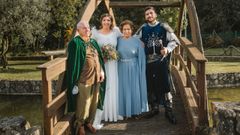 As� fue la boda ourensana ambientada en �El se�or de los anillos�