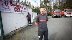 La sede del GES de Mugardos, una antigua vivienda con goteras, grietas y humedades