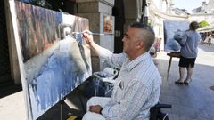 Imagen de archivo del certamen de pintura r�pida