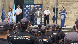 El delegado del Gobierno, Pedro Blanco, presidi el acto