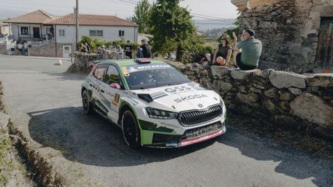 El Rali de Ourense ya est� en marcha.El tramo de Taboadela abri� la matinal sabatina