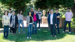 Investigadores del Grupo Interdisciplinar en Tecnolox�a Farmac�utica, Inmunolox�a Parasitaria e Parasitosis H�dricas da USC